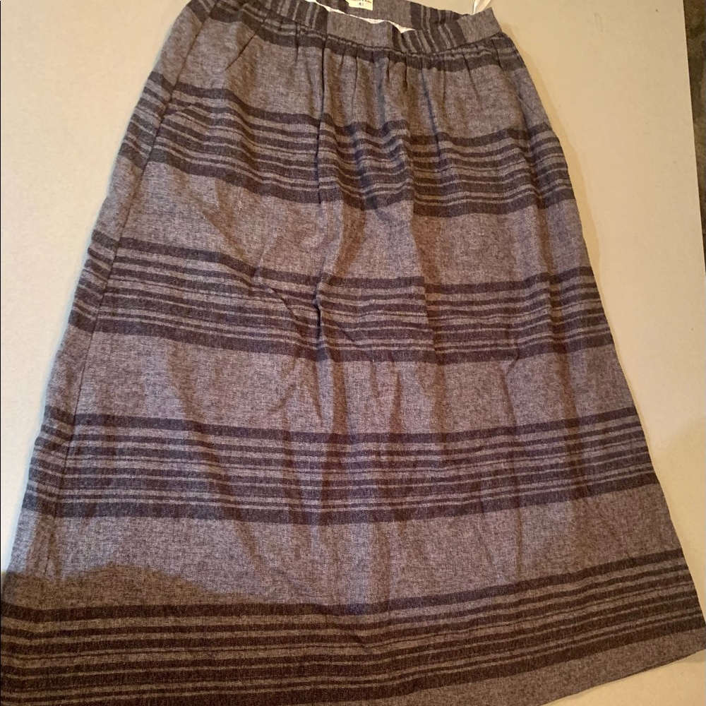 Bridge and burn flannel skirt